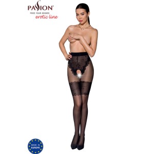 Passion Tiopen 013 Black Tights 3/4 20/40 Den