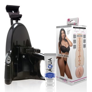 Fleshlight Violet Myers Waifu + Universal Launch + Aqua Quality Lubricant 50 Ml