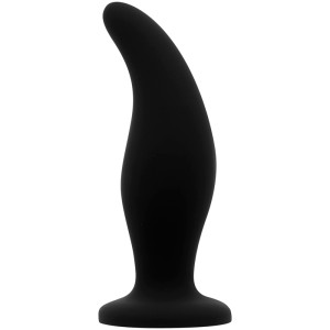 Ohmama Curved Silicone Anal Plug P-point 12 Cm