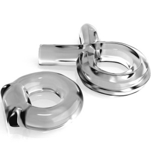 Classix Set For Couples 2 Rings Penis Transparent