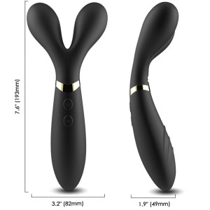 Armony Y-wand Massager & Vibrator Double Head Black