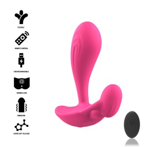 Intense Shelly Plug Anal Remote Control Pink