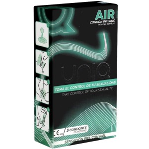 Uniq Air Latex Free Female Condom 3 Units