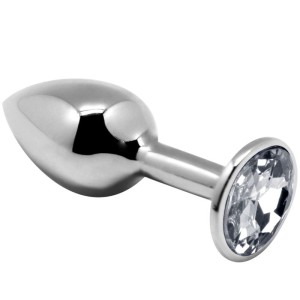 Alive Anal Pleasure Mini Plug Metal White Size S