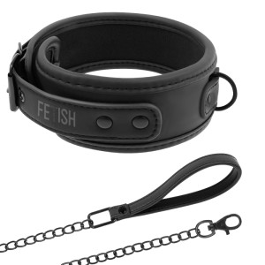 Fetish Submissive Noprene Lining Chain Necklace