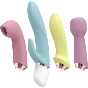 Satisfyer Marvelous Four Vibrator & Air Pulse Set