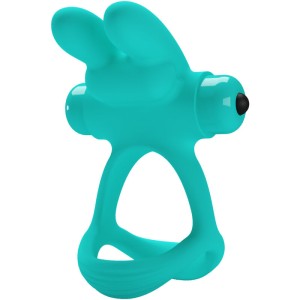 Pretty Love Dante Green Rabbit Vibrator Ring