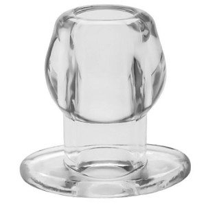 Perfect Fit Brand Ass Tunnel Plug Silicone Clear M
