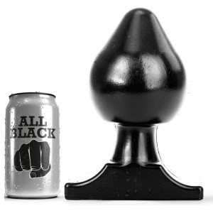 All Black Anal Plug 19 Cm