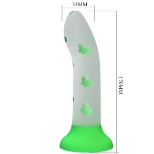 Pretty Love Magical Nightfall Dildo Without Vibration Luminous Green