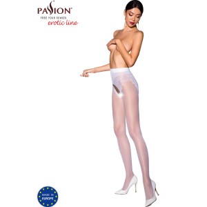 Passion Tiopen 006 White Tights 1/2 30 Den