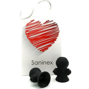 Saninex Suctioner World Black Nipples Stimulator