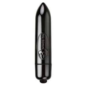 Rocks-off Vibrating Bullet Ro-80mm Midnight Metal