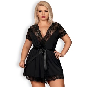 Obsessive 810-pei-1 Peignoir Xxl