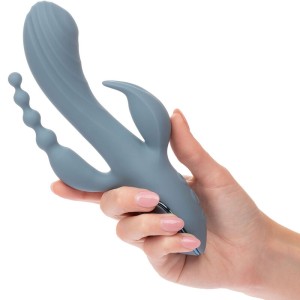 Calexotics Vibrator Triple Ecstasy Grey
