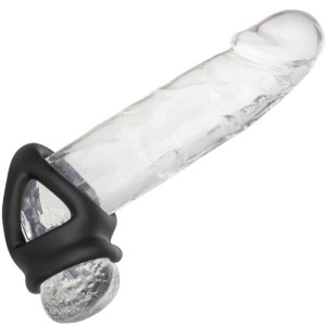 Calexotics Alpha Dual Cage Ring Black