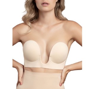 Bye-bra Bra Without Handles Shape U Beige Cup C