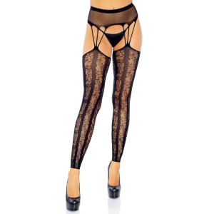 Leg Avenue Footless Garterbelt Stockings One Size