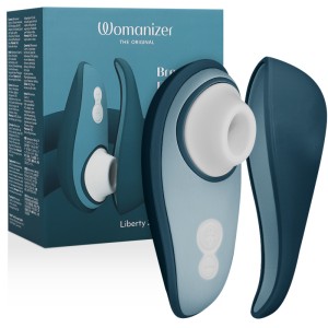 Womanizer Liberty 2 Clitoris Stimulator & Sucker Blue