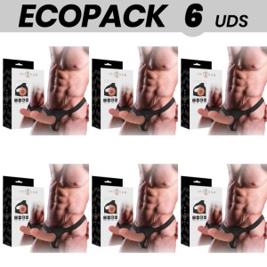 Ecopack 6 Units Intense Hollow Strap-on Extender 16 X 3 Cm
