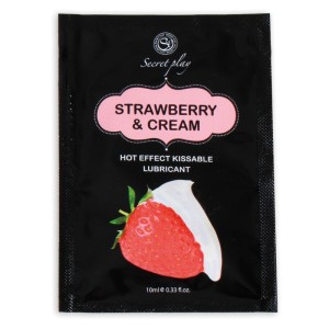 Secretplay Single Dose Lubricant Strawberries & Cream 10 Ml