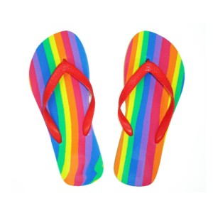 Pride Lgbt Flag Flip Flops 38-39 Eur