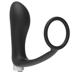 Addicted Toys Prostatic Vibrator Rechargeable Model 1 Black