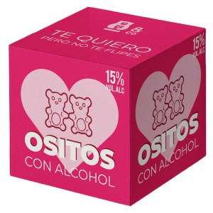Osito & Co Gummy Bears With Alcohol Gin & Strawberry