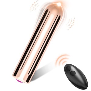 Armony Warhead Vibrator Bullet Remote Control Golden 2 Cm X 8.8 Cm