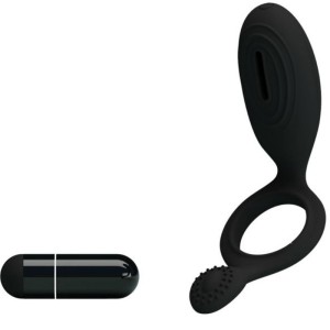 Pretty Love Ethel Vibrating Ring With Stimulator