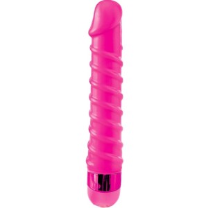 Classix Candy Twirl Vibrating Massager 16.5 Cm Pink