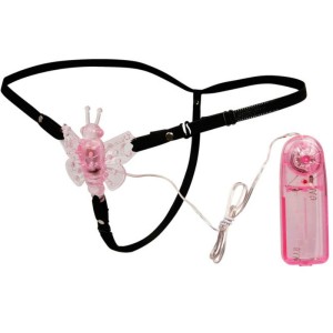 Baile Harness With Multivespeed Vibrating Butterfly