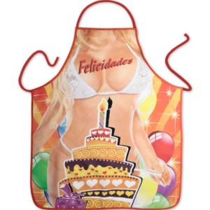 Diablo Picante Girl Cake Apron