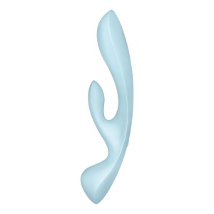 Satisfyer Triple Oh Hybrid Vibration Blue