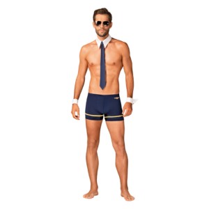 Obsessive Pilotman Set Costume Xxl/xxxl