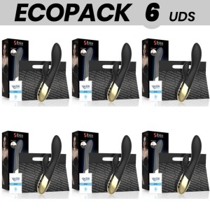 Ecopack 6 Units Ibiza Super Soft Rabbit Vibrator