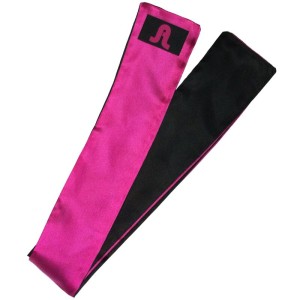 Adrien Lastic Reversible Satin Pink/black Bandage