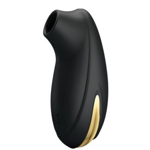 Pretty Love Black Rechargeable Luxury Suction Massager