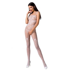 Passion Woman Bs076 Bodystocking White One Size