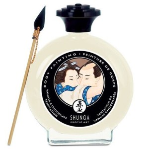 Shunga Vanilla And Chocolate Body Paint
