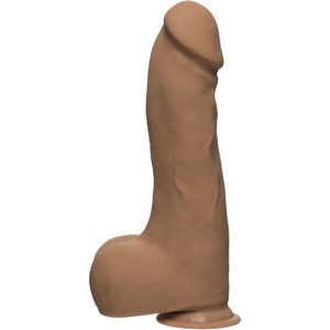 Doc Johnson Master D 10.5 Inch Ultraskyn Caramel