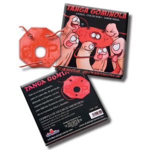 Diablo Picante Strawberry Stop Gummy Thong