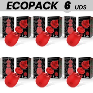 Ecopack 6 Units Mia Two Heads Clitoral Stimulator Luxury Edition