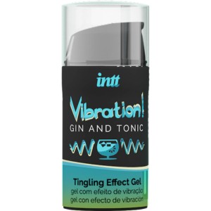 Intt Powerful Intimate Stimulant Liquid Vibrator Gel Gin & Tonic 15ml