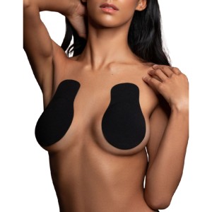 Bye-bra Chest Elevator Push-up Fabric Black Size M