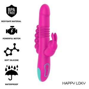 Happy Loky Donald Triple Stimulation: Anal, G-spot & Clitoral Watchme Wireless Technology Compatible