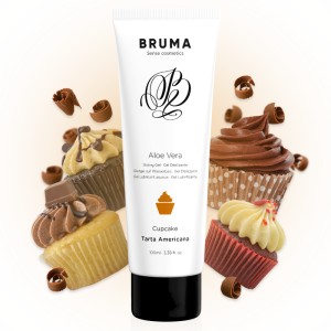 Bruma Aloe Vera Sliding Gel Cupcake Flavor 100 Ml