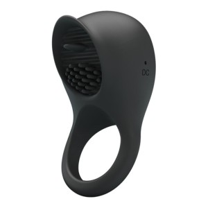 Pretty Love Vibrating Penis Ring With Black Tongue