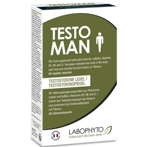 Testoman Testosterone Level Food Supplement 60 Cap