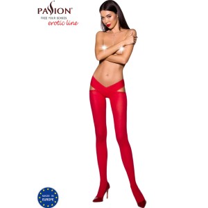 Passion Tiopen 005 Red Tights 1/2 60 Den
